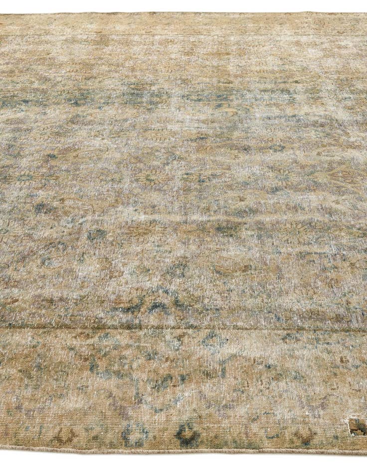 Detail image of  9' 5 x 12' 1  Hand Knotted Ultra Vintage Persian Wool Rug