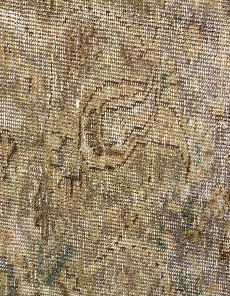 Detail image of  9' 5 x 12' 1  Hand Knotted Ultra Vintage Persian Wool Rug