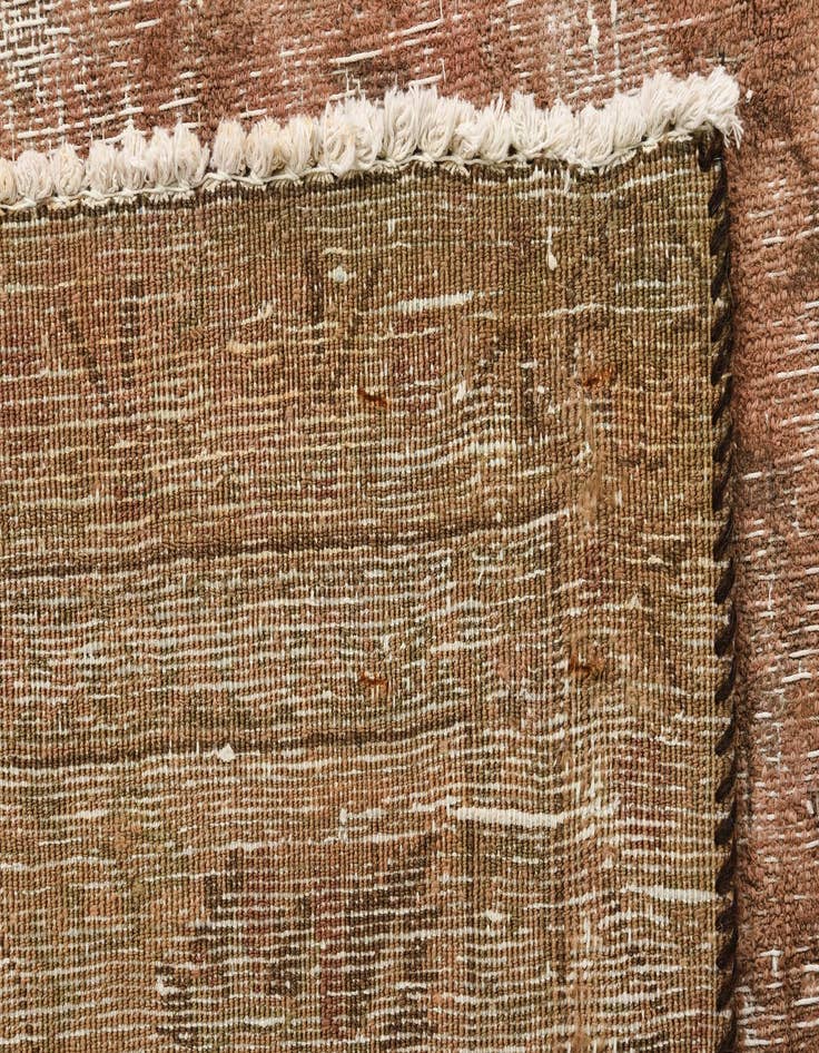 Detail image of  7' 6 x 10' 8  Hand Knotted Ultra Vintage Persian Wool Rug