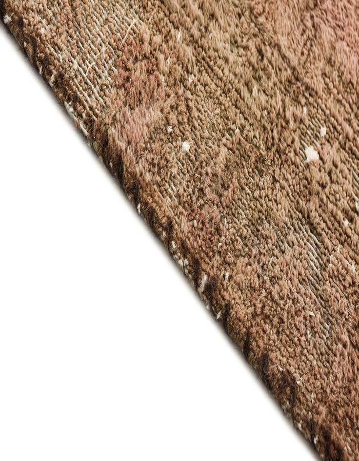 Detail image of  7' 6 x 10' 8  Hand Knotted Ultra Vintage Persian Wool Rug