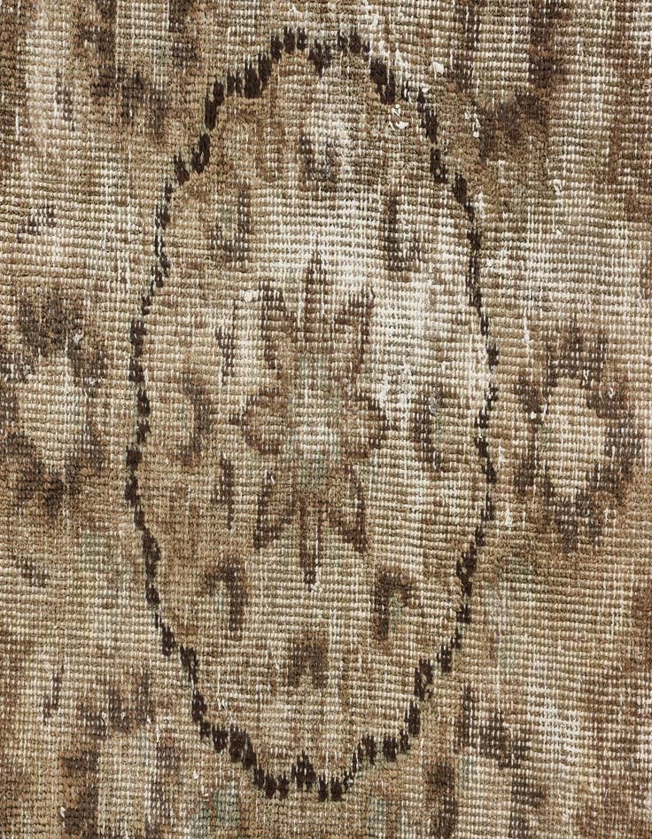 Detail image of  9' 4 x 11' 5  Hand Knotted Ultra Vintage Persian Wool Rug
