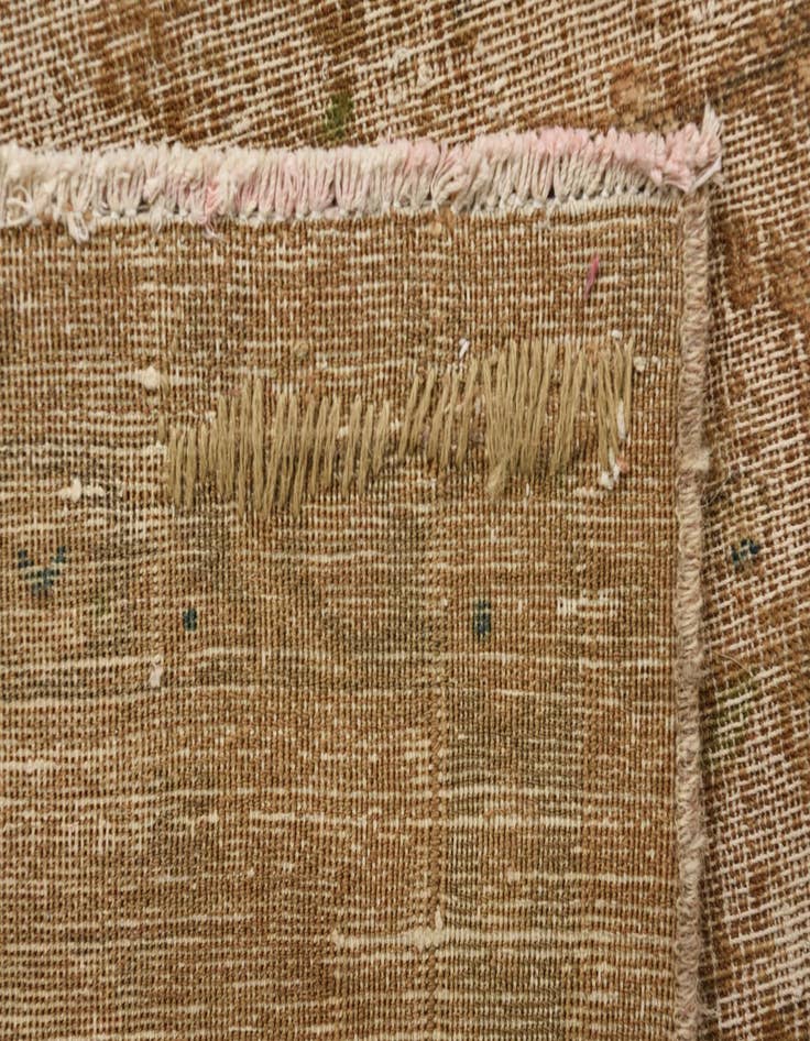 Detail image of  9' 6 x 12' 2  Hand Knotted Ultra Vintage Persian Wool Rug