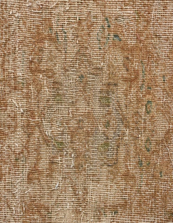 Detail image of  9' 6 x 12' 2  Hand Knotted Ultra Vintage Persian Wool Rug