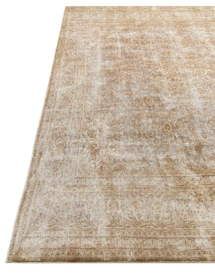 Detail image of  9' 9 x 12' 7  Hand Knotted Ultra Vintage Persian Wool Rug