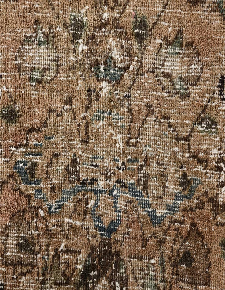 Detail image of  9' 1 x 11' 9  Hand Knotted Ultra Vintage Persian Wool Rug