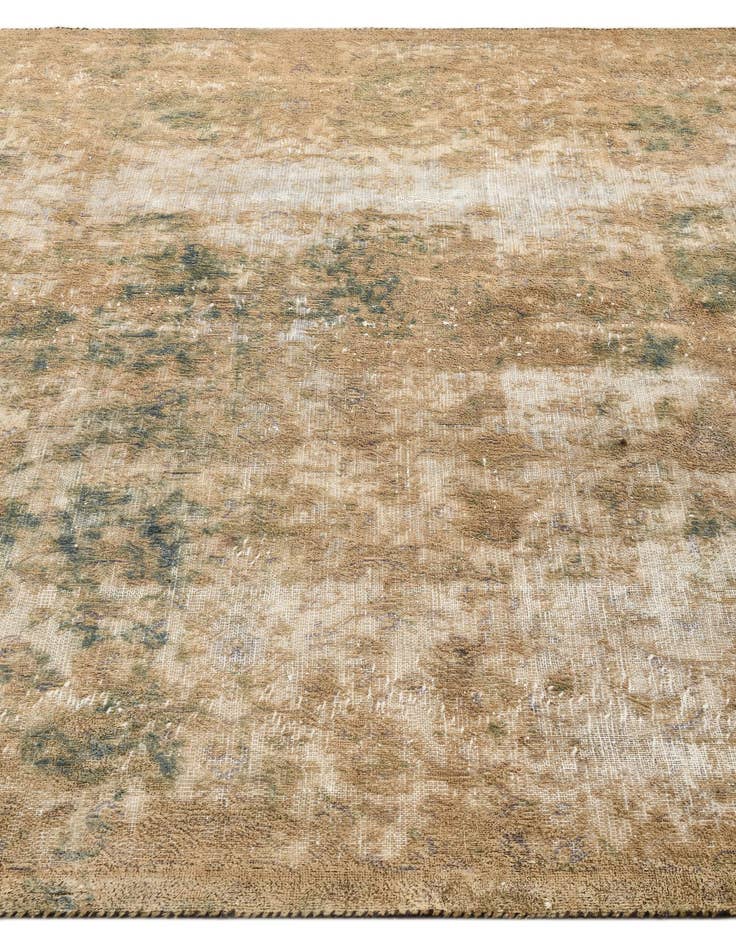 Detail image of  6' 4 x 9' 8  Hand Knotted Ultra Vintage Persian Wool Rug