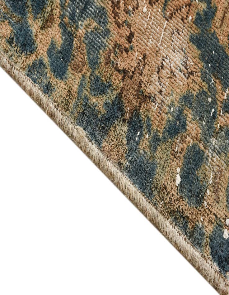 Detail image of  8' x 11' 7  Hand Knotted Ultra Vintage Persian Wool Rug