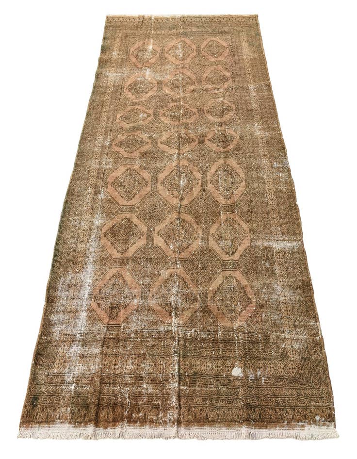 Detail image of  5' x 7' 8  Hand Knotted Ultra Vintage Persian Wool Rug