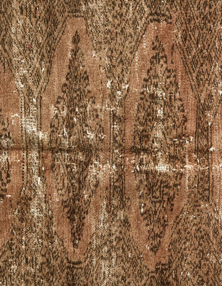 Detail image of  5' x 7' 8  Hand Knotted Ultra Vintage Persian Wool Rug