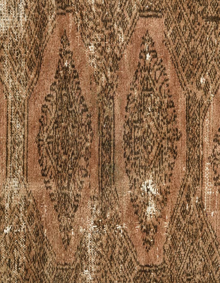 Detail image of  5' x 7' 8  Hand Knotted Ultra Vintage Persian Wool Rug