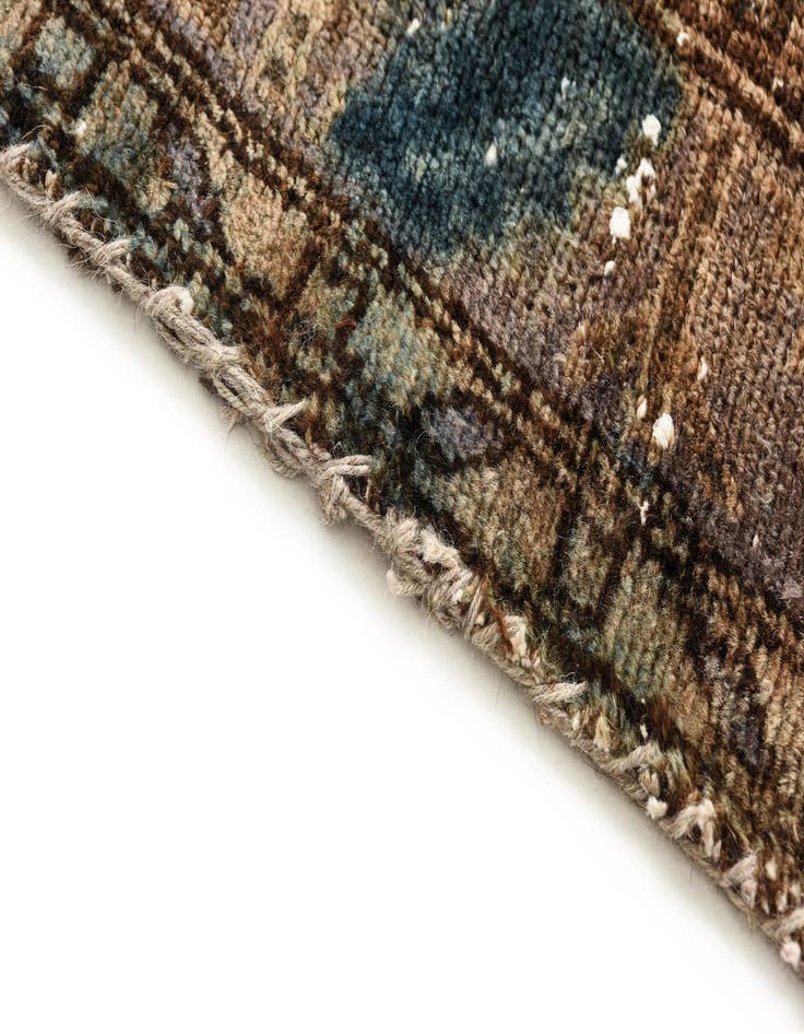 Detail image of  4' 2 x 6' 3  Hand Knotted Ultra Vintage Persian Wool Rug