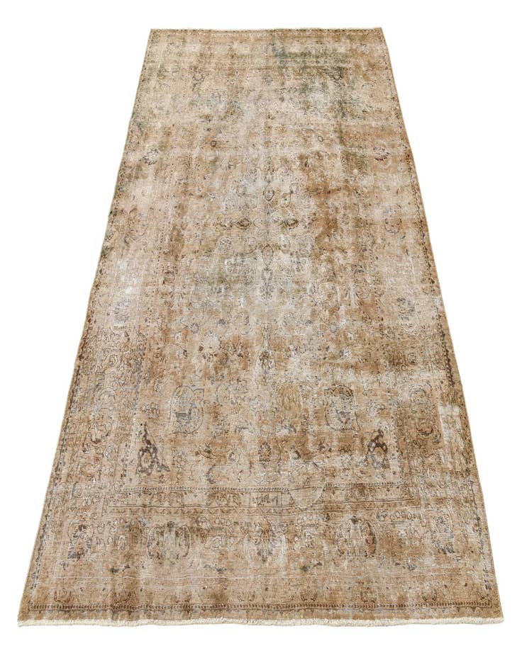 Detail image of  8' 1 x 11' 4  Hand Knotted Ultra Vintage Persian Wool Rug