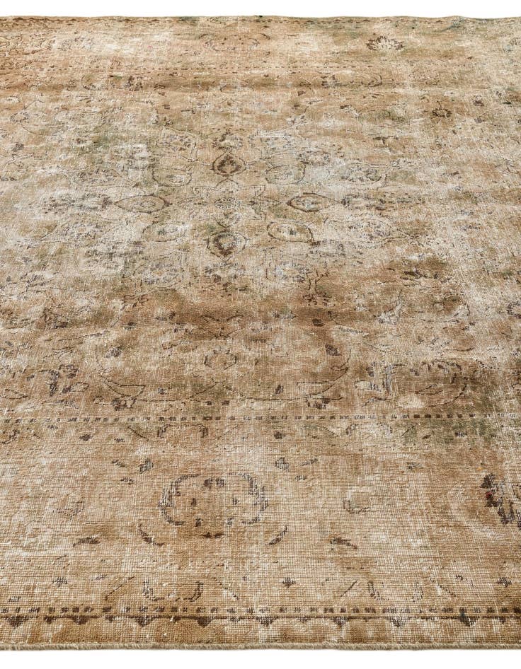 Detail image of  8' 1 x 11' 4  Hand Knotted Ultra Vintage Persian Wool Rug