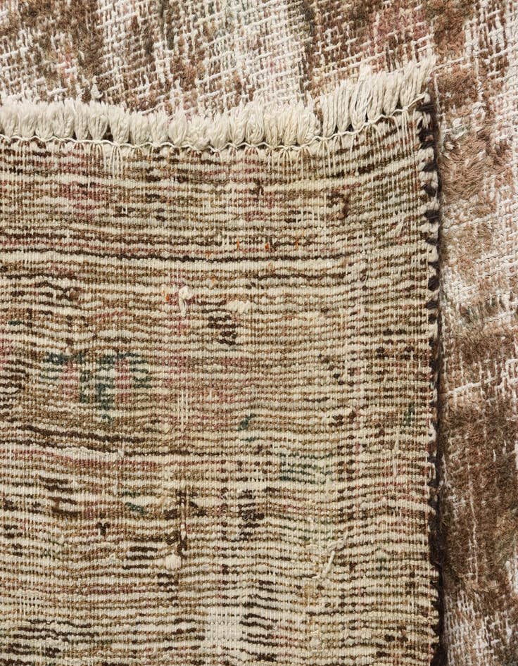 Detail image of  9' 9 x 13' 3  Hand Knotted Ultra Vintage Persian Wool Rug