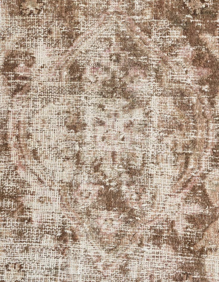 Detail image of  9' 9 x 13' 3  Hand Knotted Ultra Vintage Persian Wool Rug