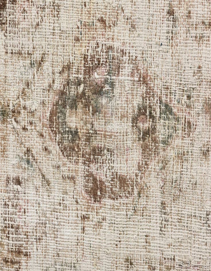 Detail image of  9' 9 x 13' 3  Hand Knotted Ultra Vintage Persian Wool Rug