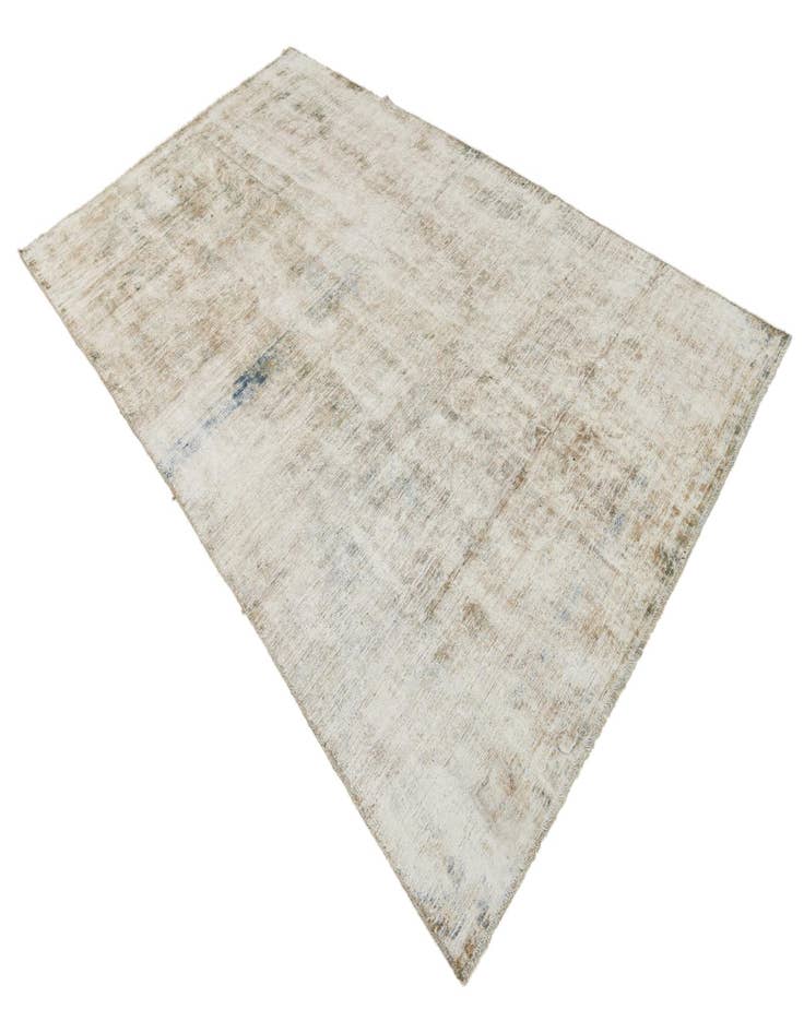 Detail image of  6' 4 x 11' 1  Hand Knotted Ultra Vintage Persian Wool Rug