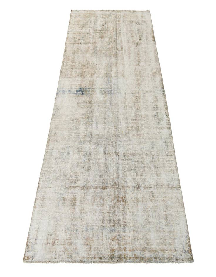 Detail image of  6' 4 x 11' 1  Hand Knotted Ultra Vintage Persian Wool Rug