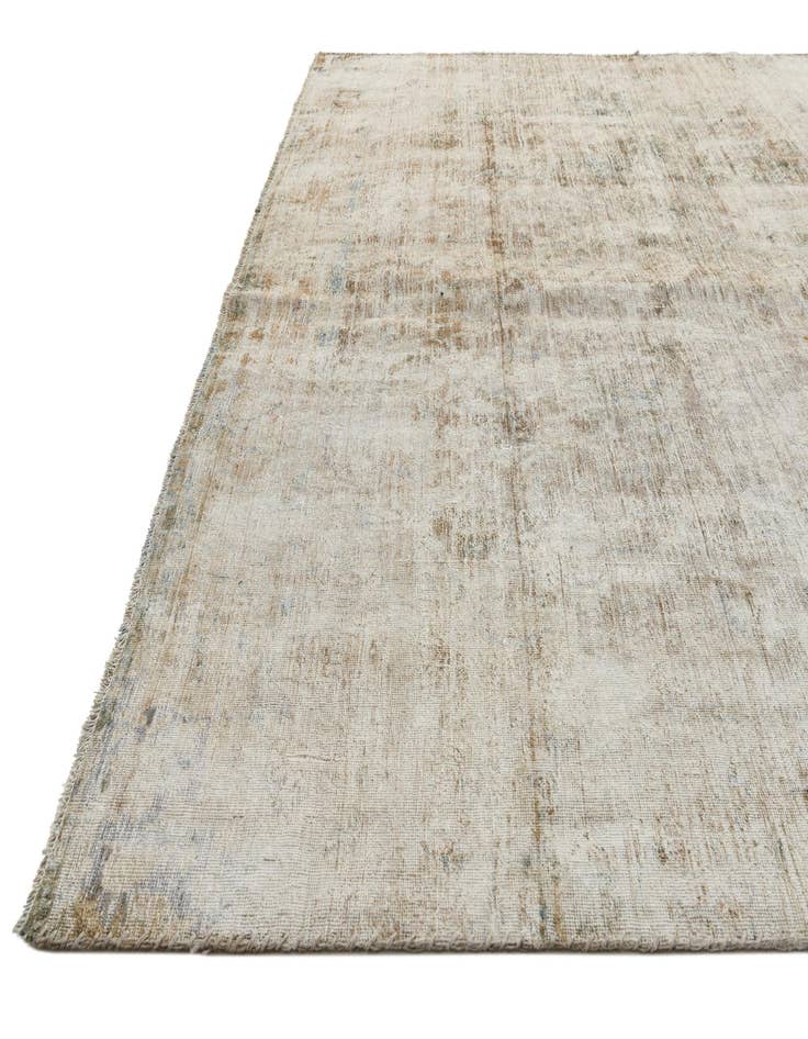 Detail image of  6' 4 x 11' 1  Hand Knotted Ultra Vintage Persian Wool Rug