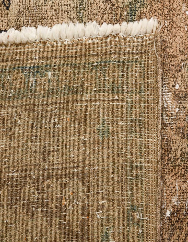 Detail image of  9' 6 x 13' 4  Hand Knotted Ultra Vintage Persian Wool Rug