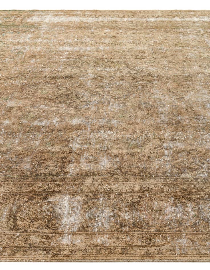 Detail image of  9' 6 x 13' 4  Hand Knotted Ultra Vintage Persian Wool Rug