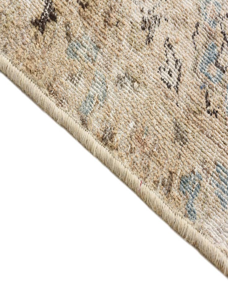 Detail image of  5' 9 x 8' 2  Hand Knotted Ultra Vintage Persian Wool Rug