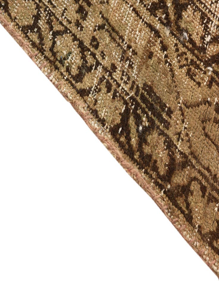 Detail image of  4' 2 x 6' 4  Hand Knotted Ultra Vintage Persian Wool Rug