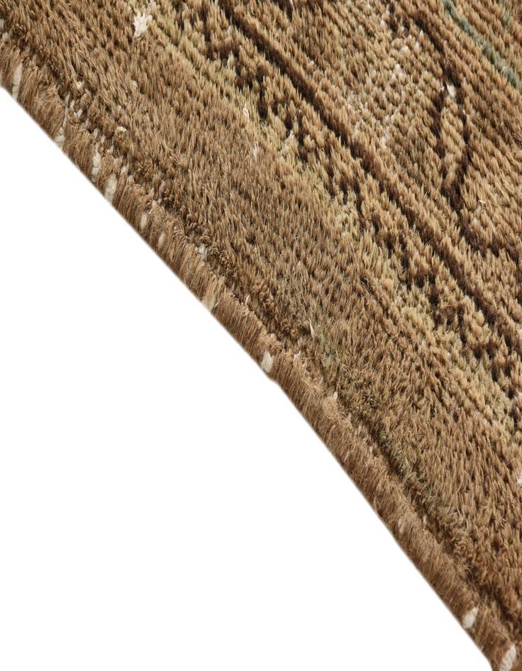 Detail image of  7' 3 x 10' 9  Hand Knotted Ultra Vintage Persian Wool Rug