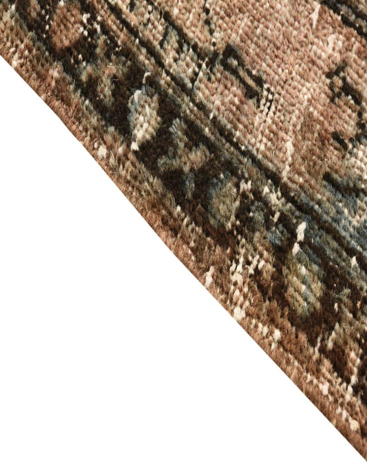 Detail image of  4' 4 x 6' 2  Hand Knotted Ultra Vintage Persian Wool Rug