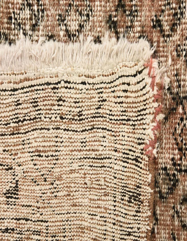 Detail image of  4' 4 x 6' 2  Hand Knotted Ultra Vintage Persian Wool Rug