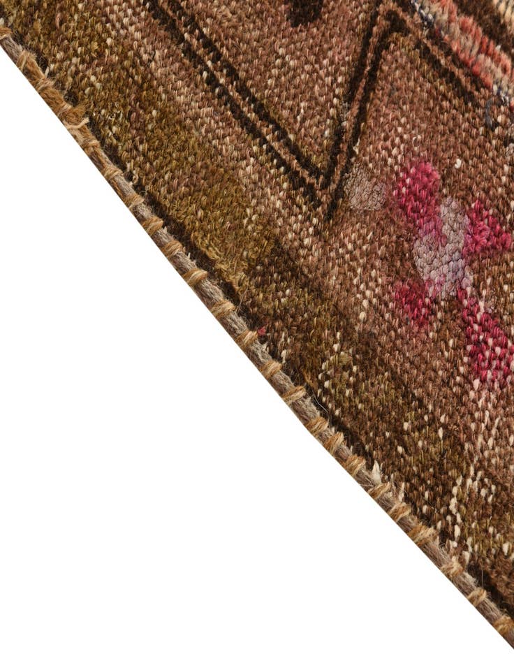 Detail image of  5' x 7' 3  Hand Knotted Ultra Vintage Persian Wool Rug