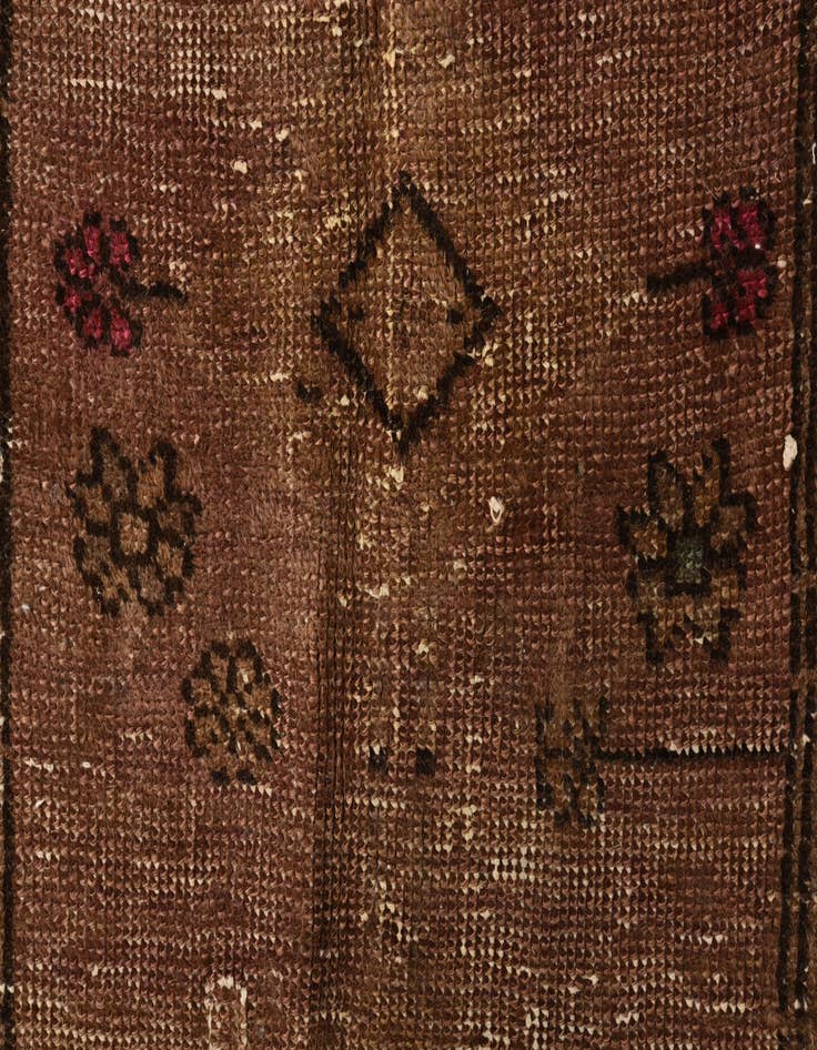 Detail image of  5' x 7' 3  Hand Knotted Ultra Vintage Persian Wool Rug