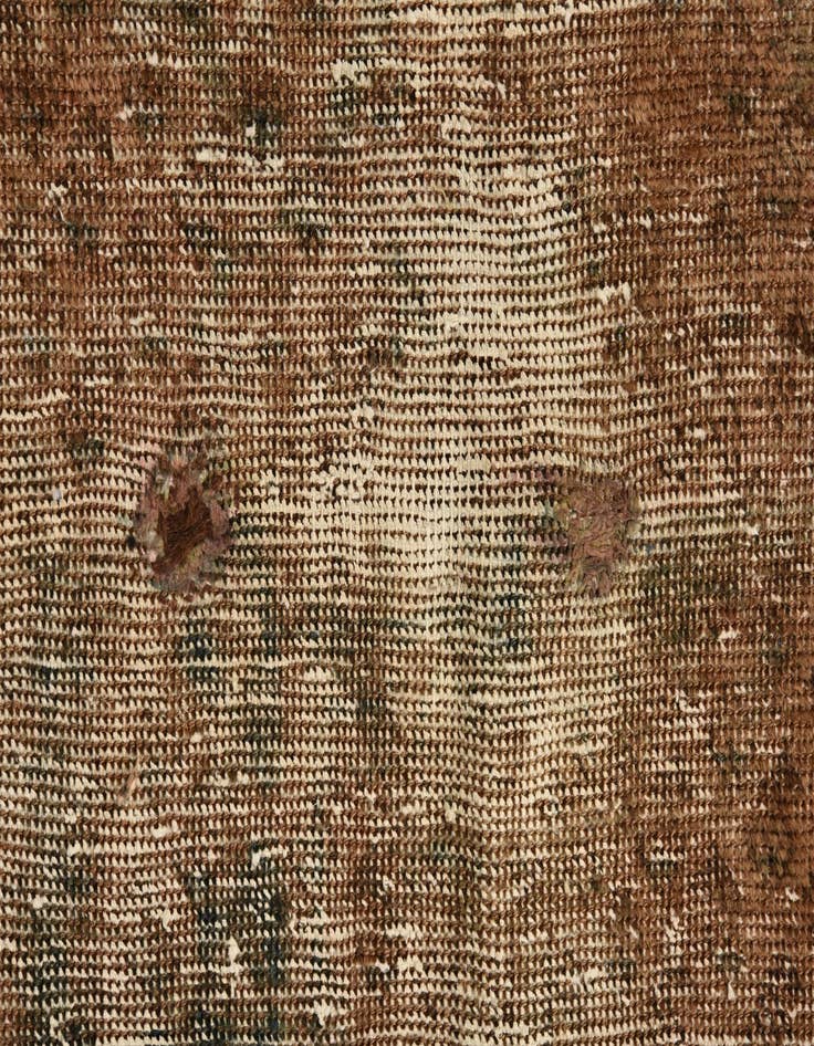 Detail image of  4' 3 x 6' 7  Hand Knotted Ultra Vintage Persian Wool Rug