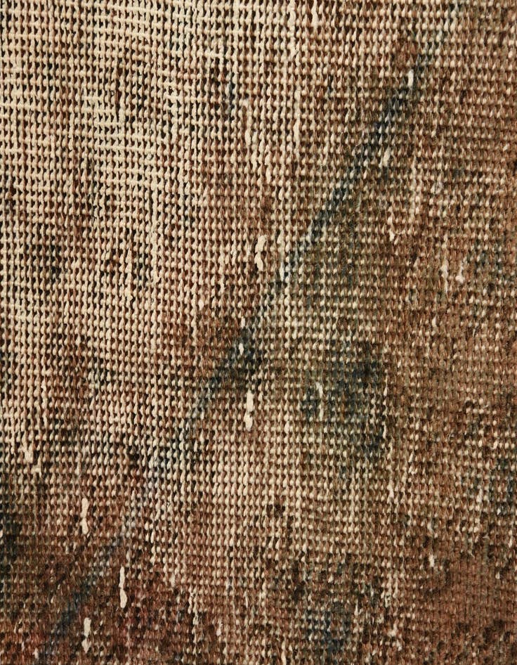 Detail image of  4' 3 x 6' 7  Hand Knotted Ultra Vintage Persian Wool Rug