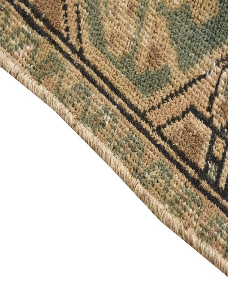 Detail image of  5' 5 x 8' 9  Hand Knotted Ultra Vintage Persian Wool Rug