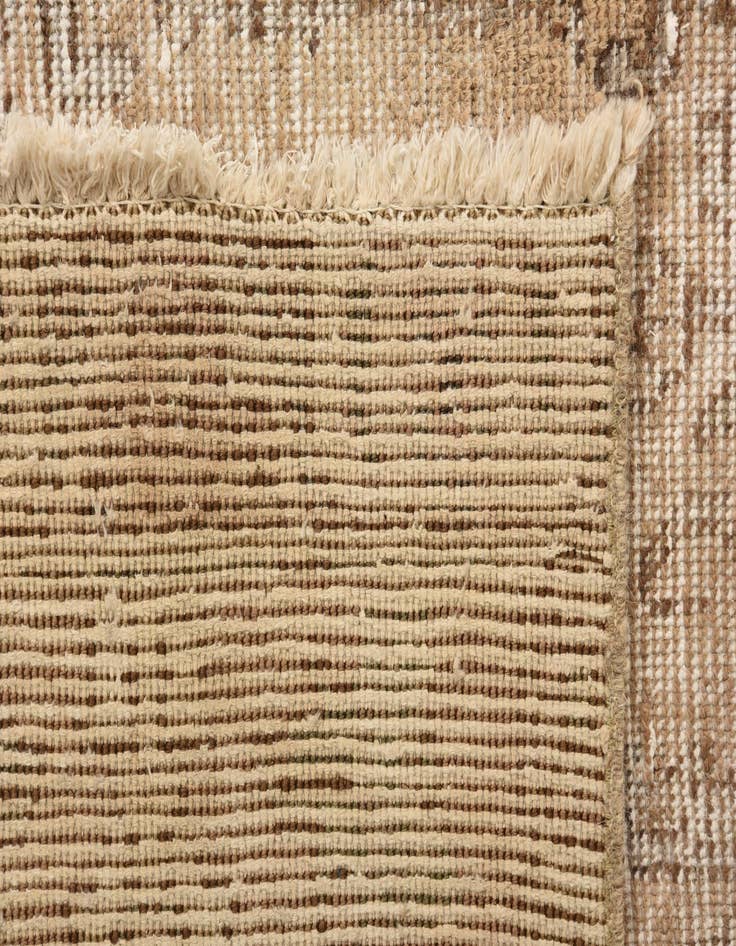 Detail image of  4' 9 x 7' 1  Hand Knotted Ultra Vintage Persian Wool Rug