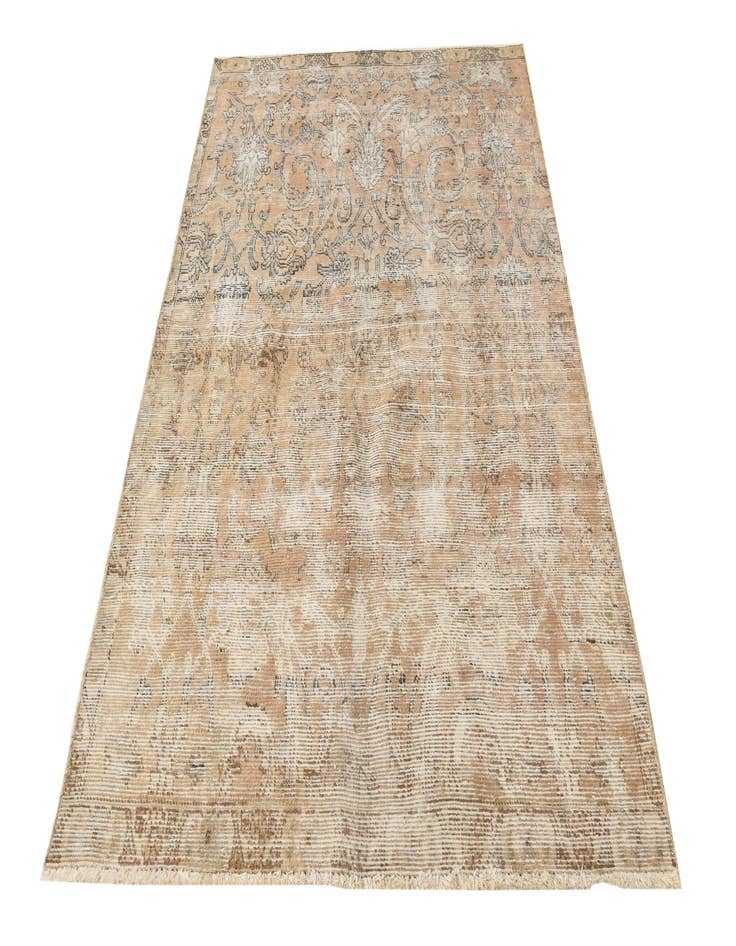 Detail image of  4' 9 x 7' 1  Hand Knotted Ultra Vintage Persian Wool Rug