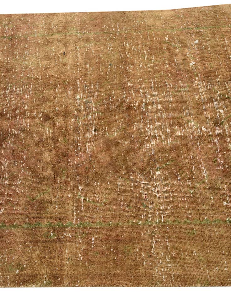 Detail image of  4' 2 x 6' 10  Hand Knotted Ultra Vintage Persian Wool Rug