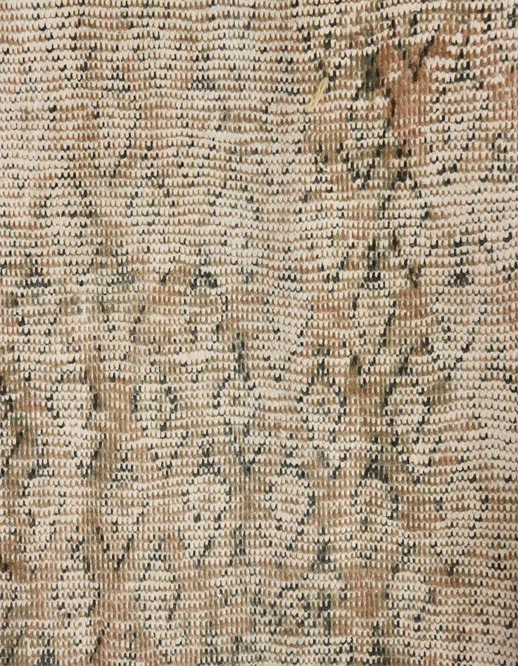 Detail image of  4' 3 x 6' 5  Hand Knotted Ultra Vintage Persian Wool Rug