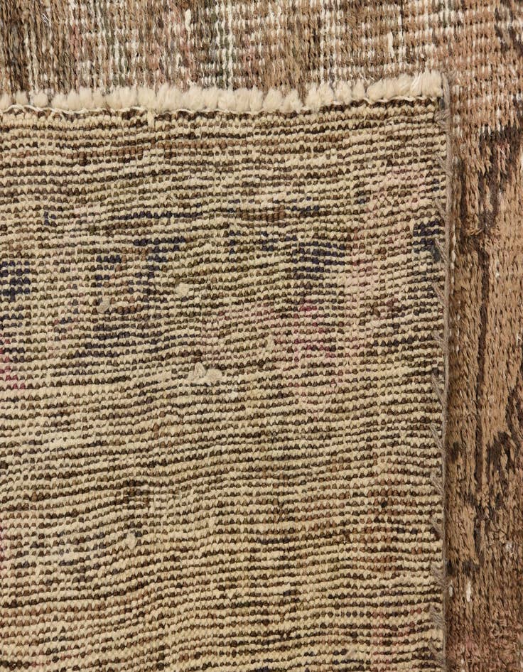 Detail image of  3' 9 x 6' 1  Hand Knotted Ultra Vintage Persian Wool Rug