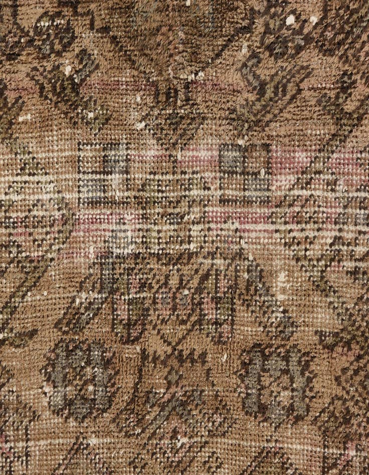 Detail image of  3' 9 x 6' 1  Hand Knotted Ultra Vintage Persian Wool Rug