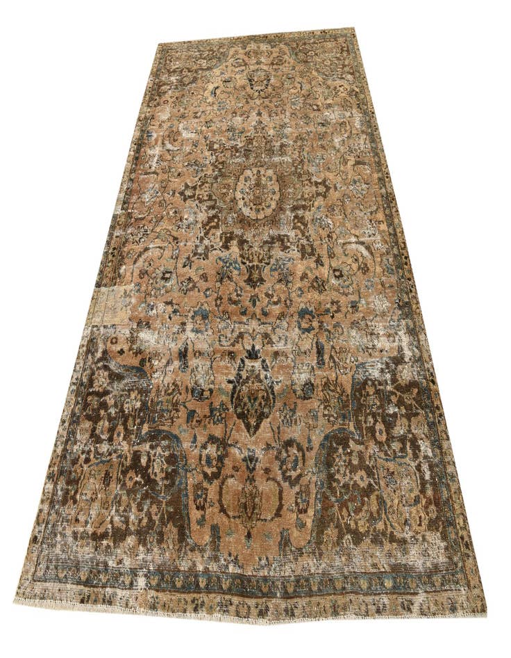 Detail image of  6' x 9' 2  Hand Knotted Ultra Vintage Persian Wool Rug