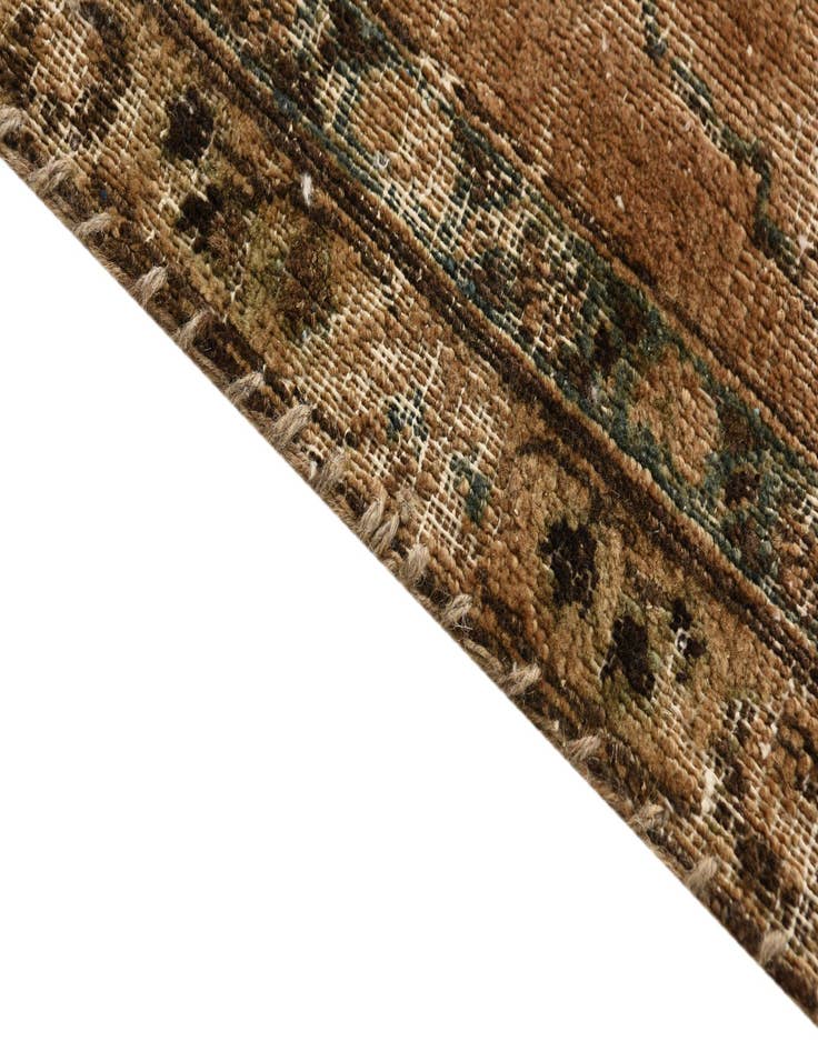 Detail image of  6' x 9' 2  Hand Knotted Ultra Vintage Persian Wool Rug