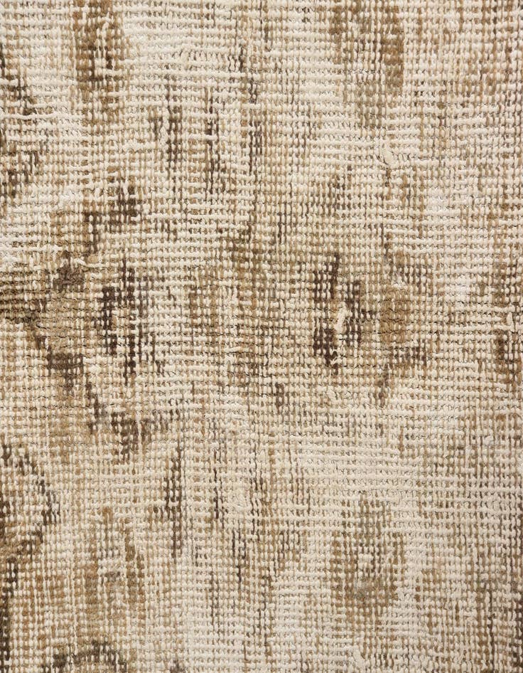 Detail image of  7' 8 x 9' 8  Hand Knotted Ultra Vintage Persian Wool Rug