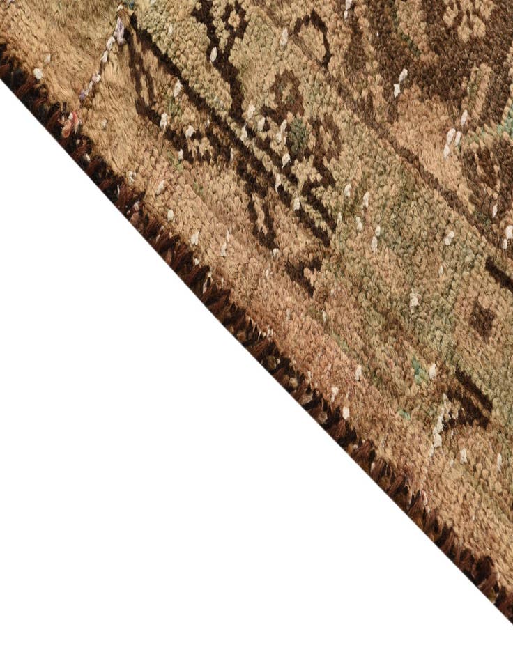 Detail image of  6' 8 x 10' 4  Hand Knotted Ultra Vintage Persian Wool Rug