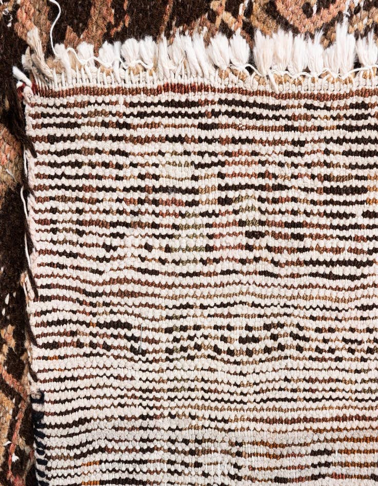 Detail image of  4' x 6' 8  Hand Knotted Ultra Vintage Persian Wool Rug