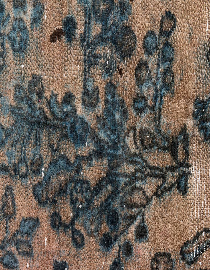 Detail image of  7' 2 x 9' 6  Hand Knotted Ultra Vintage Persian Wool Rug