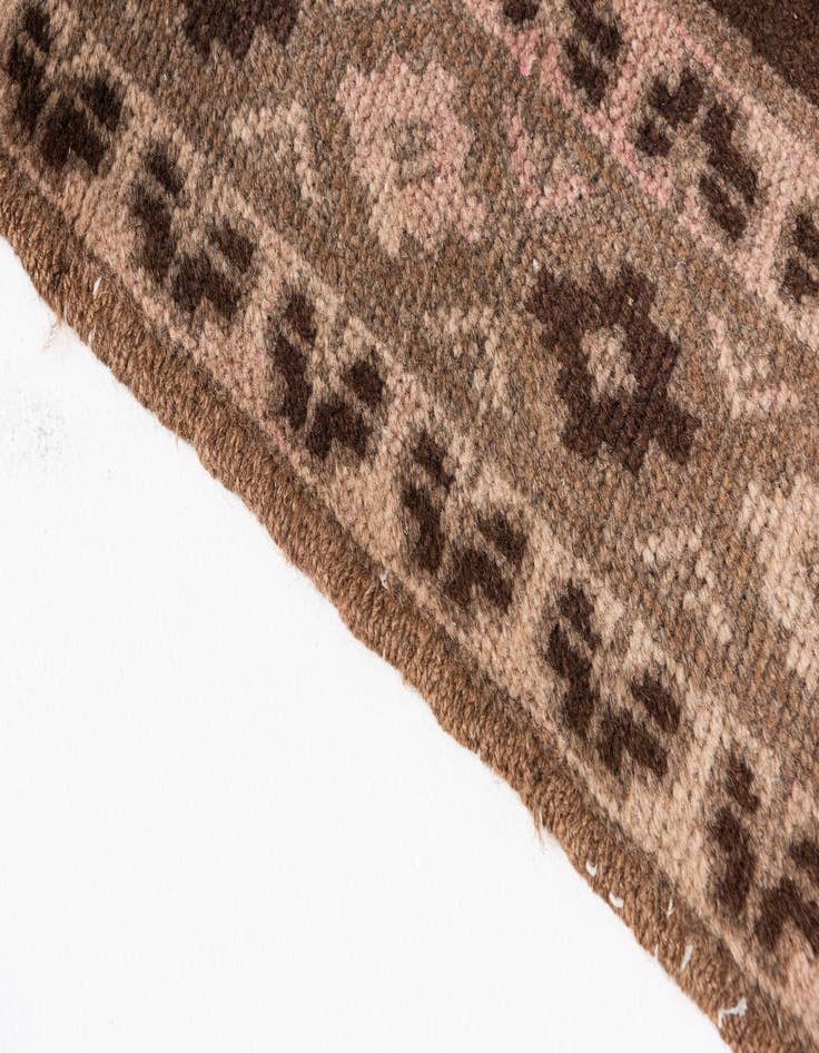 Detail image of  3' 8 x 6' 4  Hand Knotted Ultra Vintage Persian Wool Rug