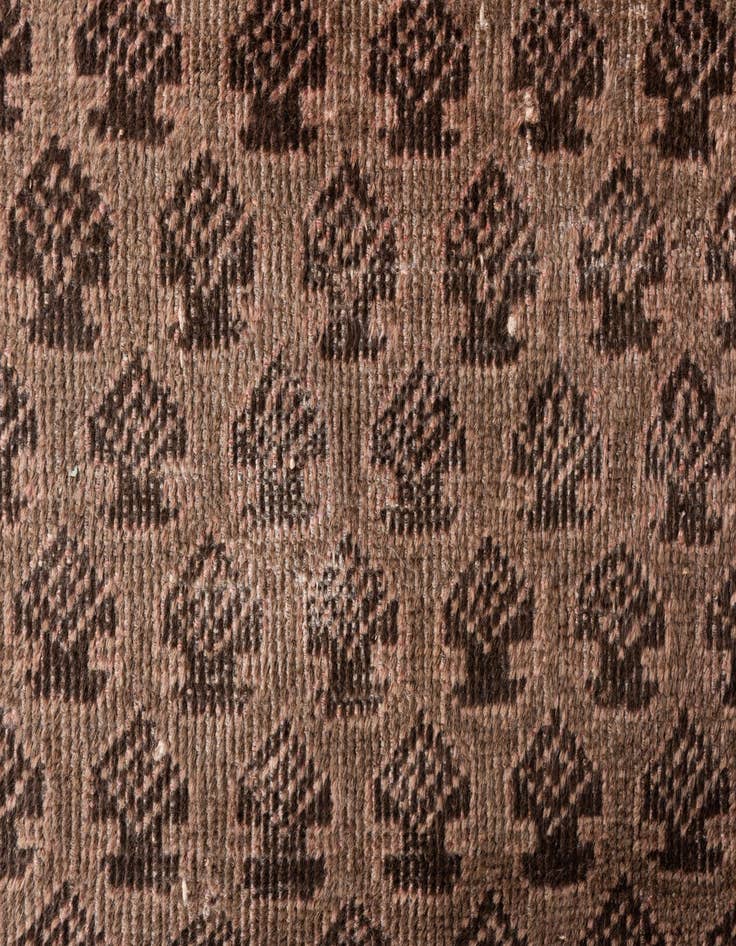 Detail image of  2' 5 x 4' 2  Hand Knotted Ultra Vintage Persian Wool Rug