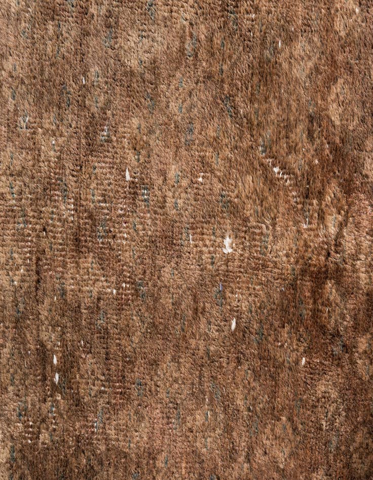 Detail image of  4' 8 x 8' 3  Hand Knotted Ultra Vintage Persian Wool Rug